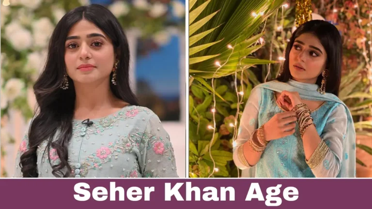 Seher Khan age
