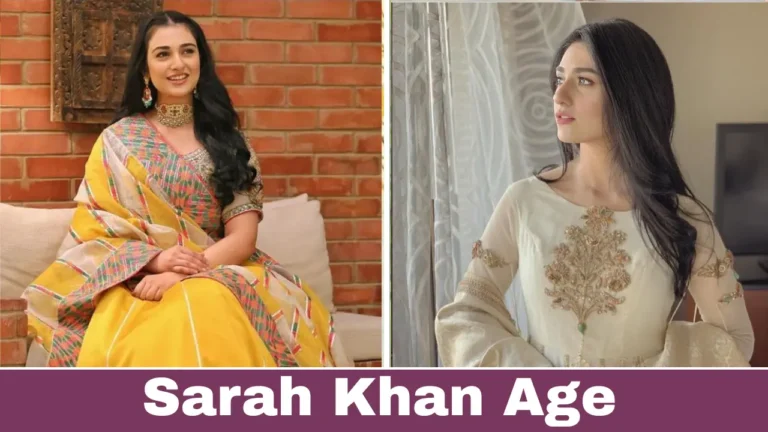 Sarah Khan age